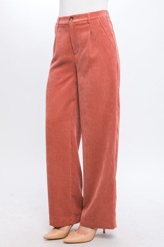 Corduroy Trouser Pants