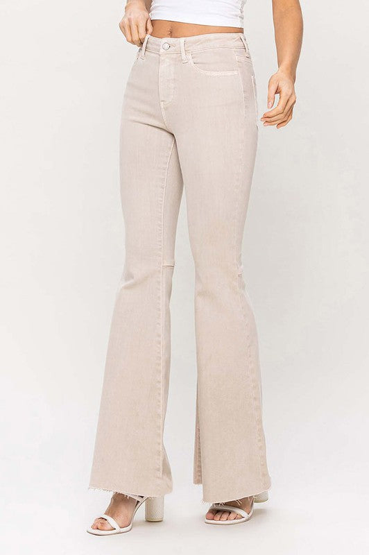 High Rise Super Flare Jeans