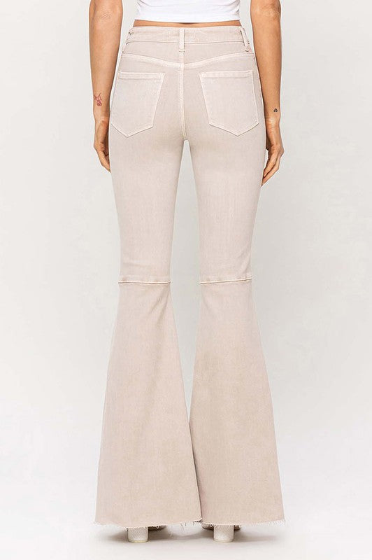 High Rise Super Flare Jeans